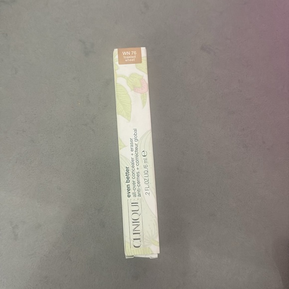 NWT Clinique all over even better concealer and eraser WN76 toasted wheat - Picture 6 of 7
